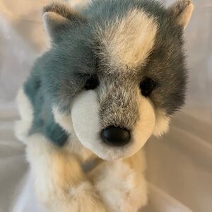 Plush Husky Stuffed Animal Toy Douglas